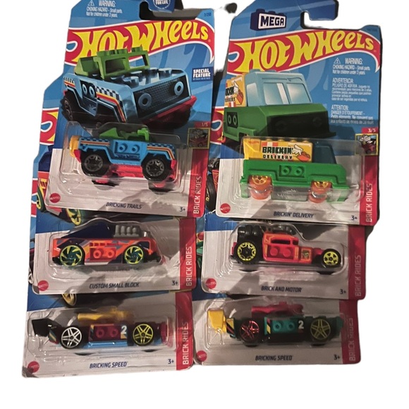 Hot Wheels | Toys | One Completed Hot Wheels Collection Brick Rides ...